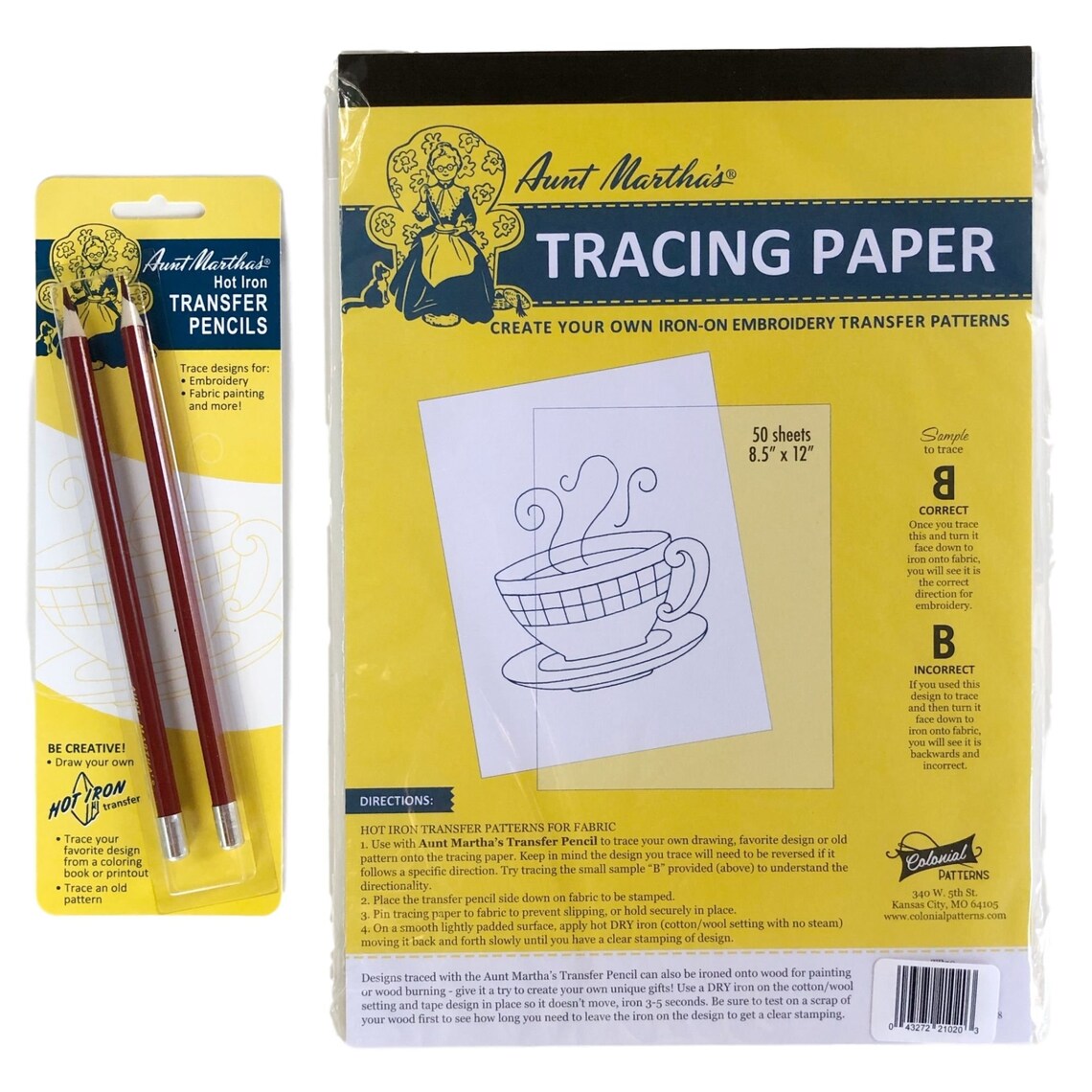 Create Your Own Ironon Transfer Pattern Kit 7 White Cotton Etsy