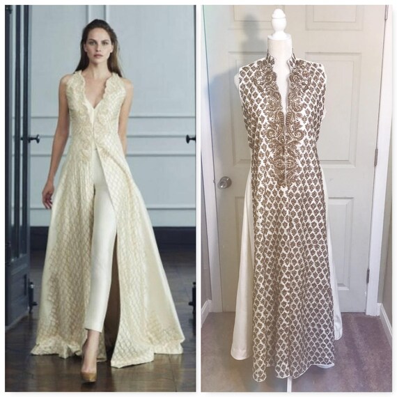 beaded bridal jacket