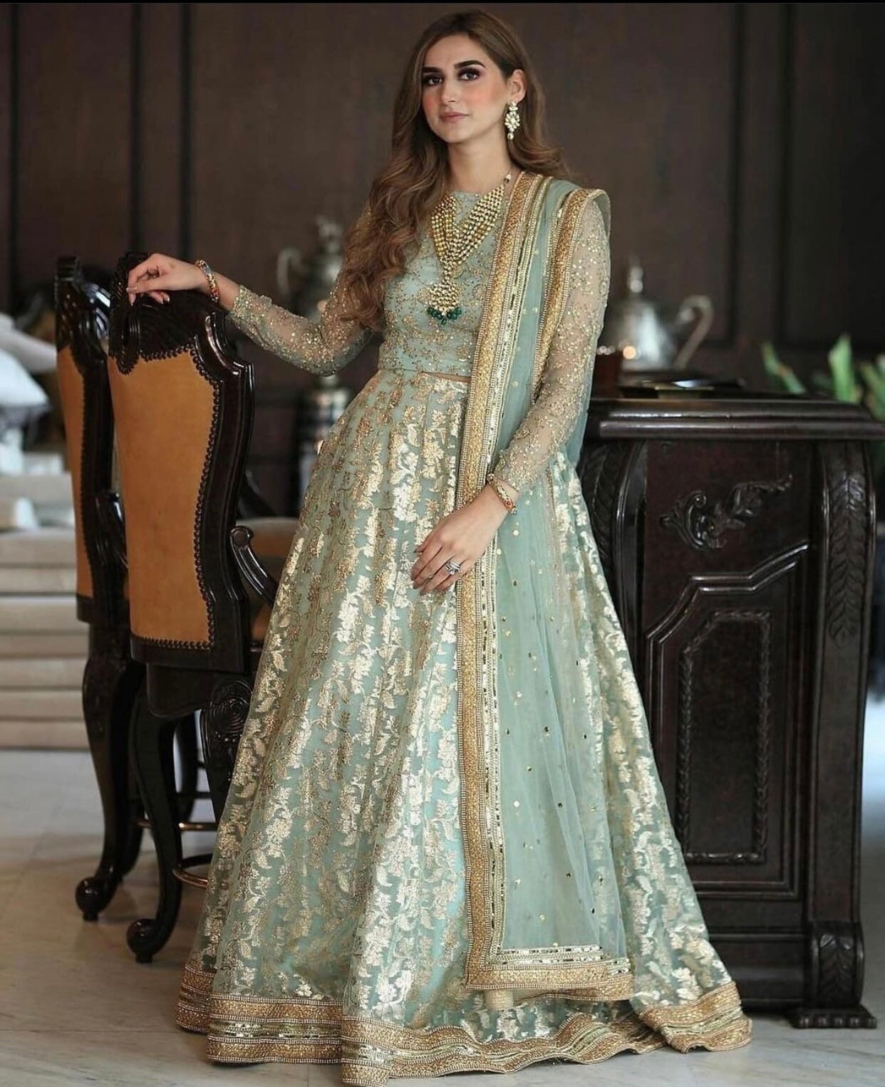 pakistani heavy work dresses