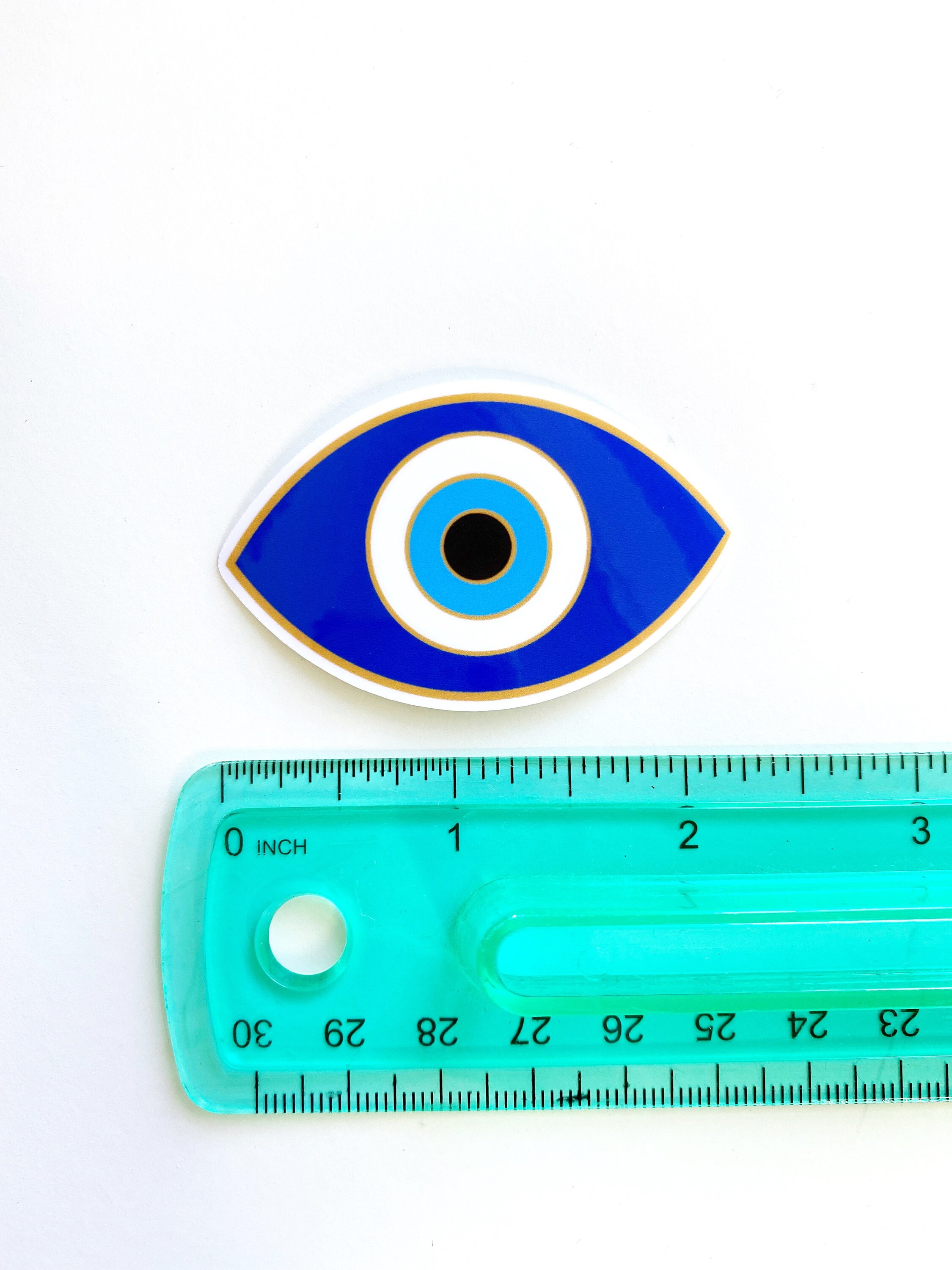Evil Eye Sticker Sticker Vinyl Sticker Weather Proof Etsy