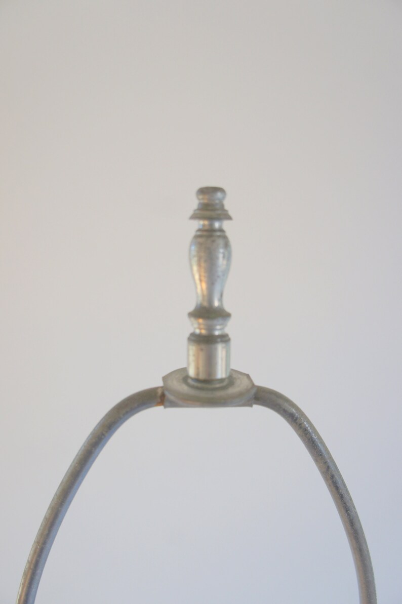 Warren Kessler Glass and Chrome Baluster Table Lamp image 7