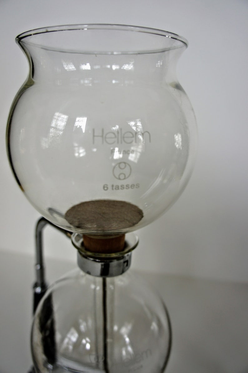 Vintage Hellem Six Cup Vacuum Coffee Brewer With All Accessories Etsy