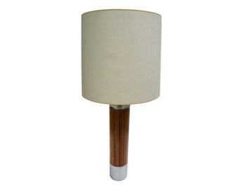 1970s Mod Glam Lightolier Column Table Lamp