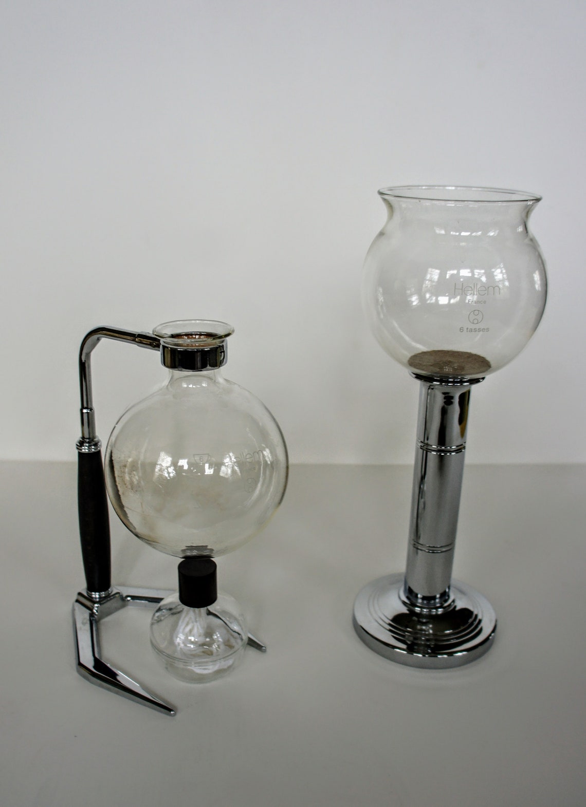 Vintage Hellem Six Cup Vacuum Coffee Brewer With All Accessories Etsy
