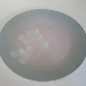 1970s Vintage Mid-Century Modern Art Pottery Platter image 4