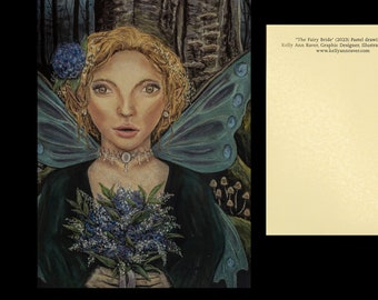 The Fairy Bride 5X7 inch Postcards