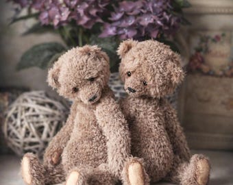 Patron au crochet, Amigurumi articulé (Patron PDF)Ours en peluche classique