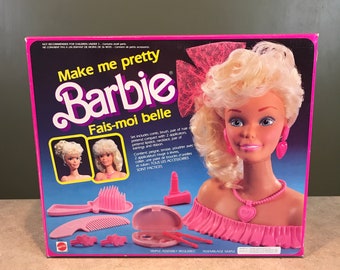 barbie styling head 1980s