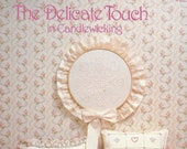 The Delicate Touch in Candlewicking, Candlewicked Romantics, Country Crafts by Pat Waters, Leaflet PW-1, Hearts and Tulips, Vintage