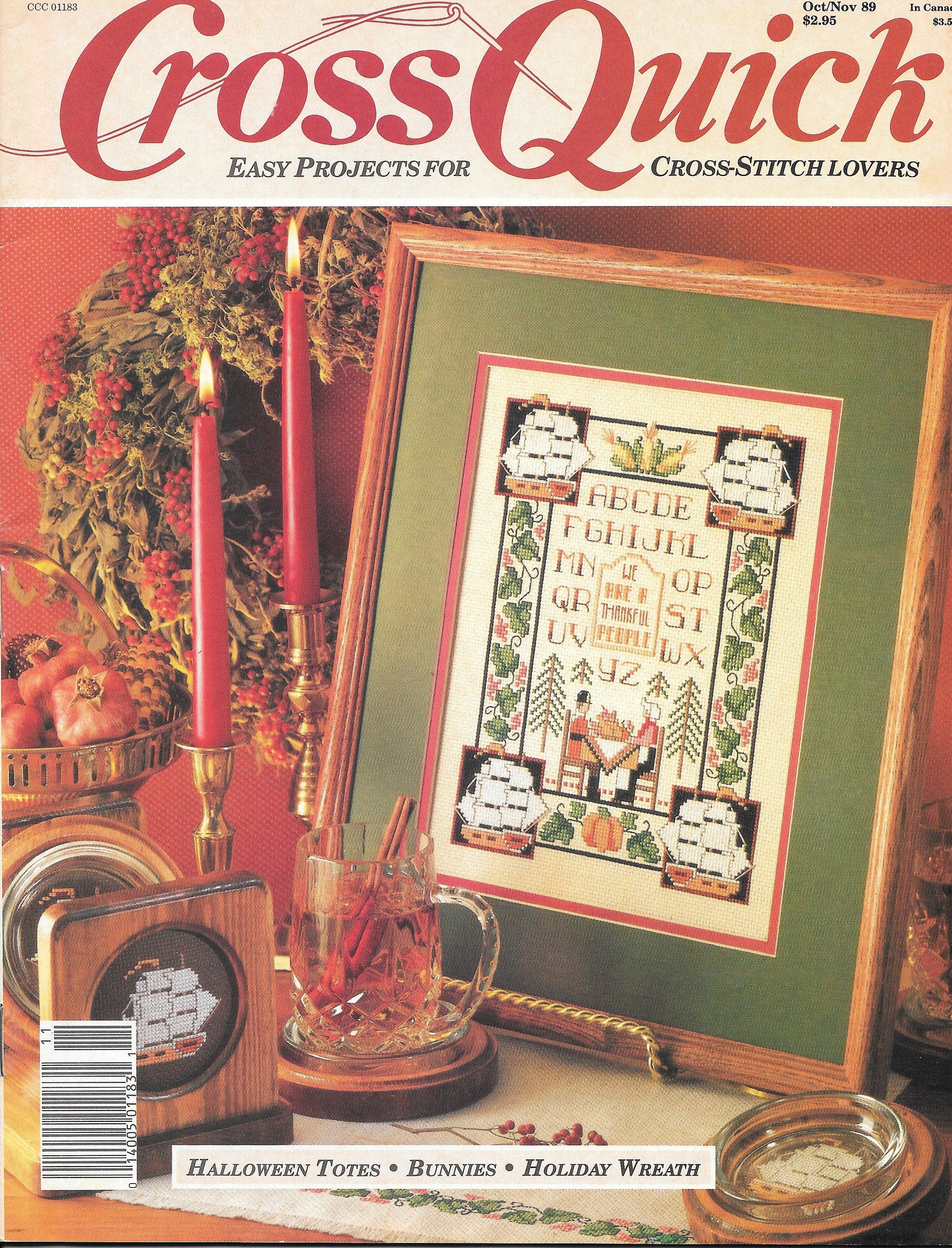 Cross Stitch Magazine, Hearts and Tulips, Woodland Birds Embroidery, Bunny  in Cross Stitch, Threadneedle Street, Easy Cross Stitch, Vintage 
