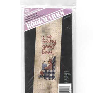 3 Different Cross Stitch Bookmarks, New In Package, 2-New Berlin 1-Banar  Designs