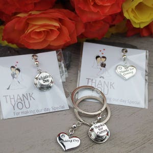 Stunning Wedding Favour Keyrings - Wedding Favour UK  - Wedding Gifts - Favours for Men and Woman