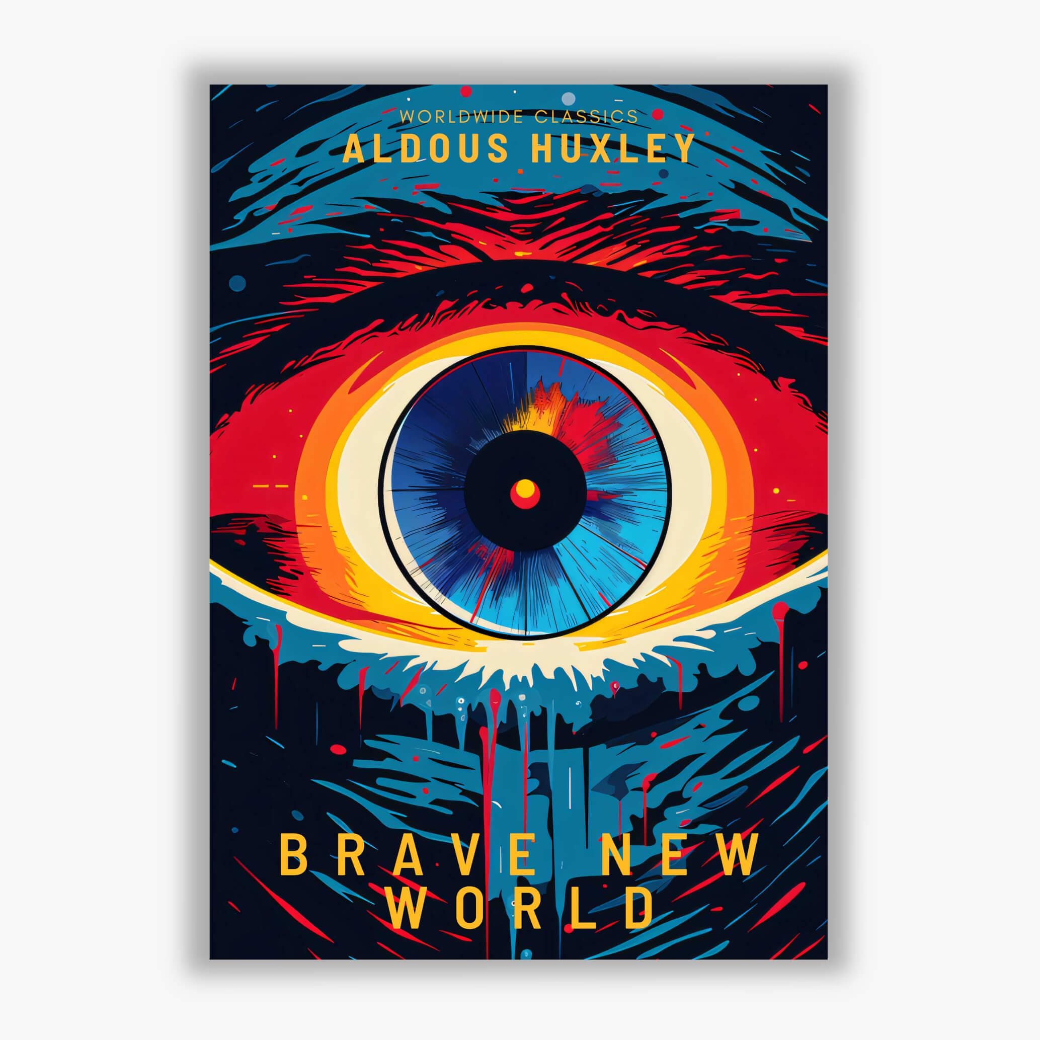 Brave New World - Aldous Huxley - Classic Literature Wall