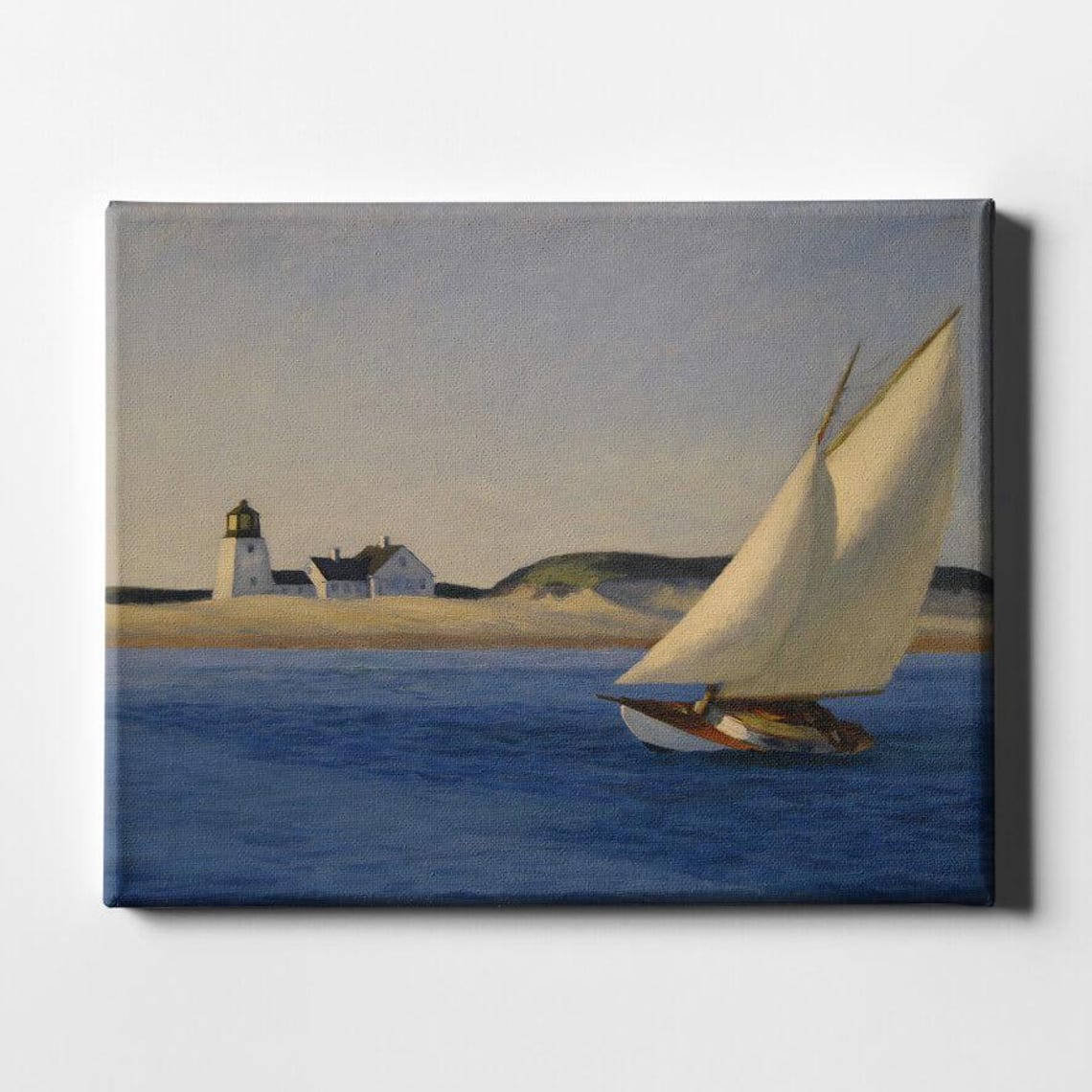 Edward Hopper the Long Leg / Canvas Print Etsy