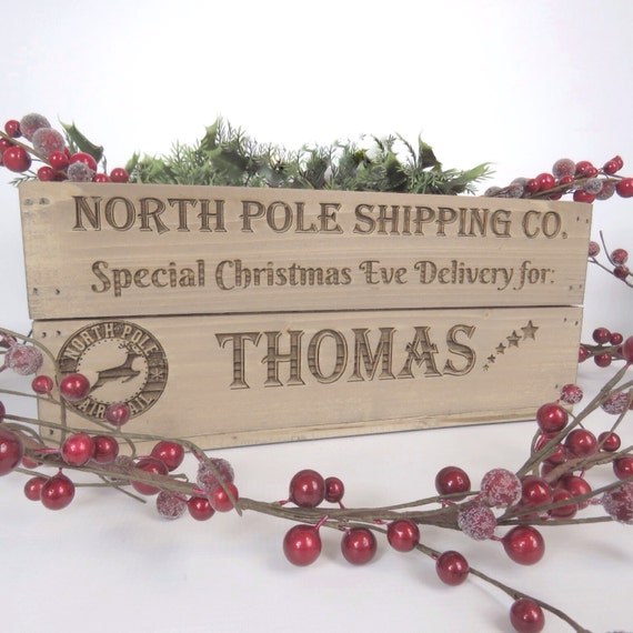Personalised Xmas Eve Plate Merry Christmas Santa Treat Plate 27cm Family Name