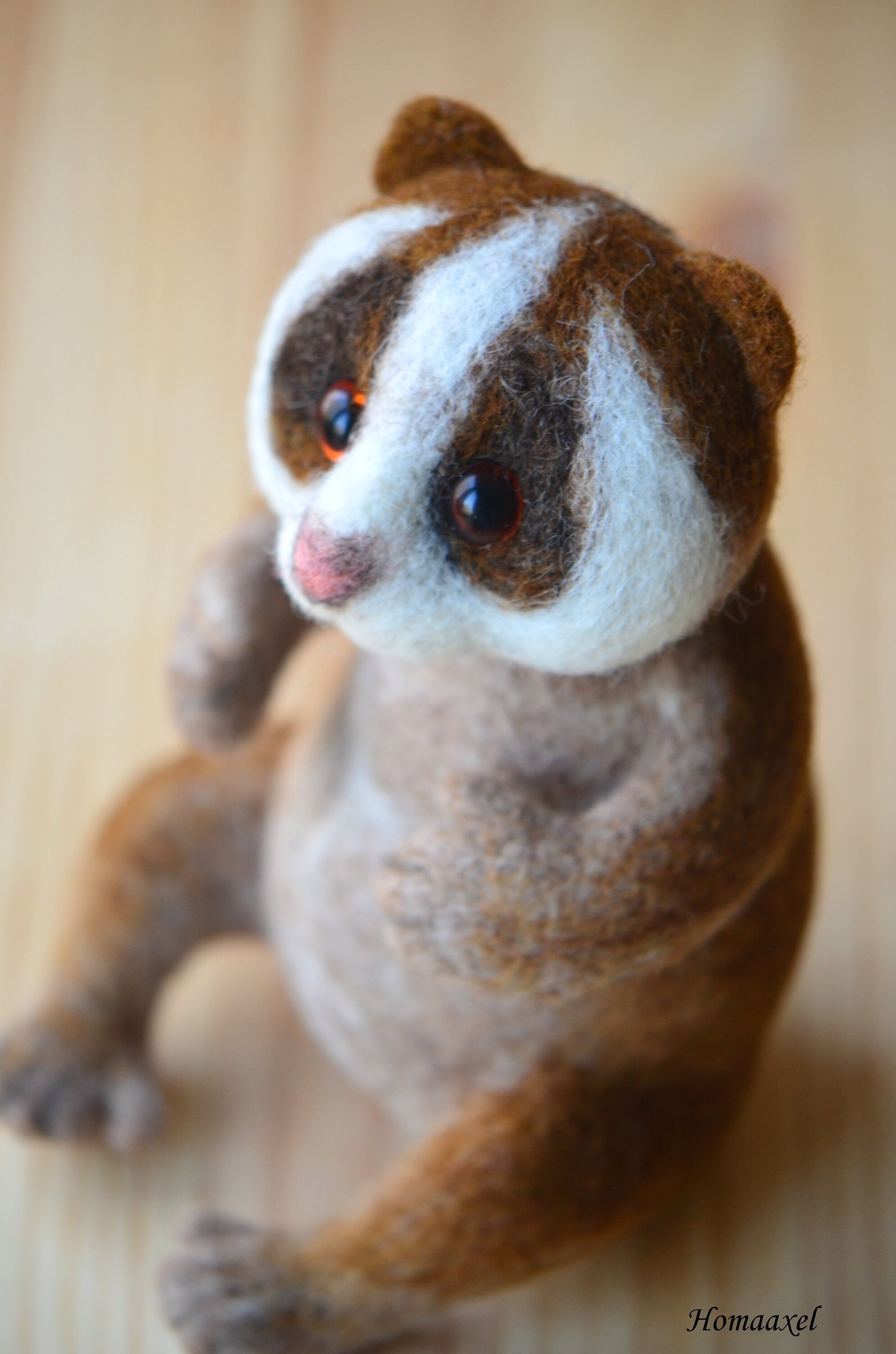 Needle Felted Toy Lemur Lori Small Wool Toy Fat Lori - Etsy Needle Felted Toy Lemur Lori Small Wool Toy Fat Lori - Etsy
