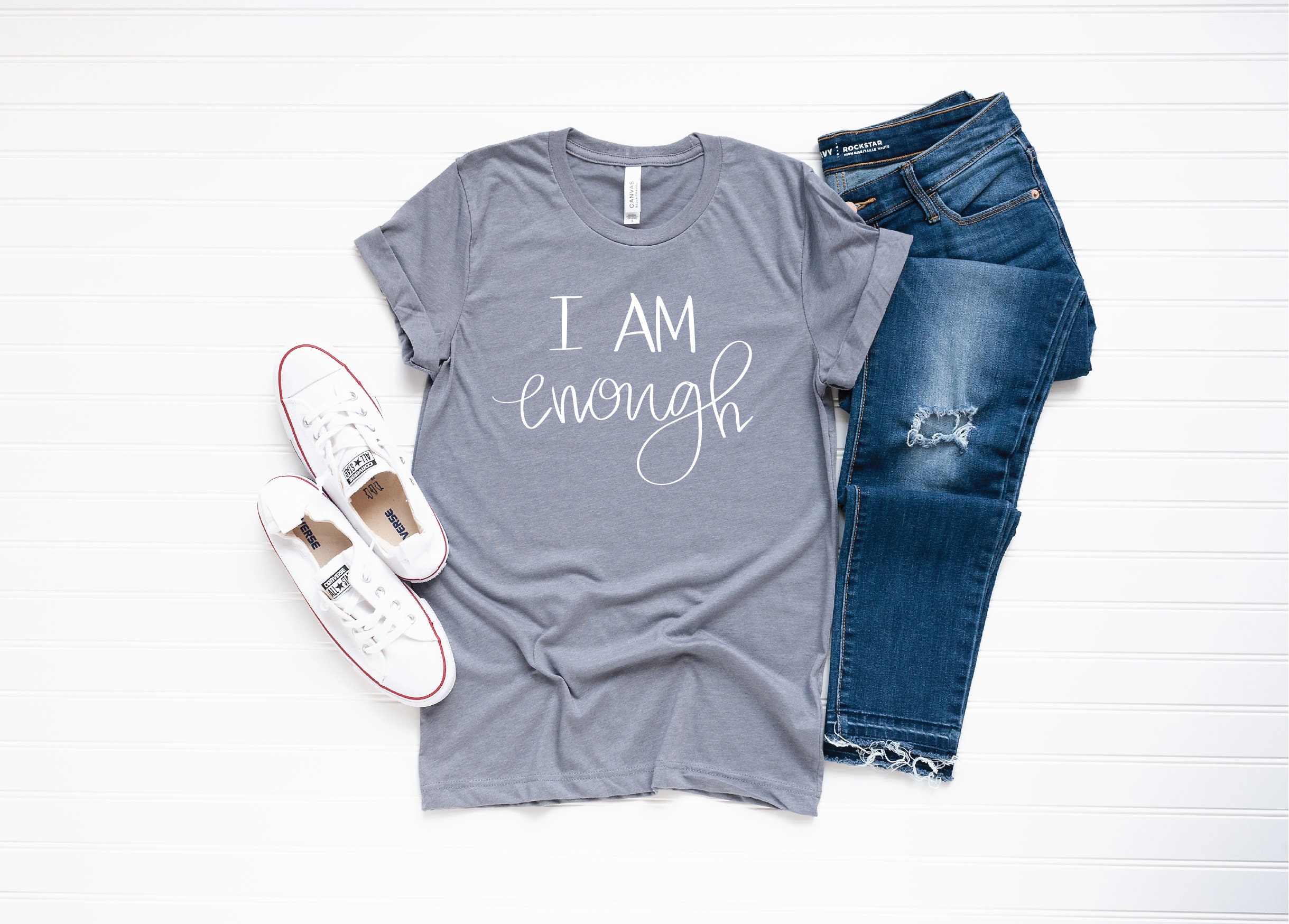 I Am Enough Christian shirt for women Christian Women's T | Etsy