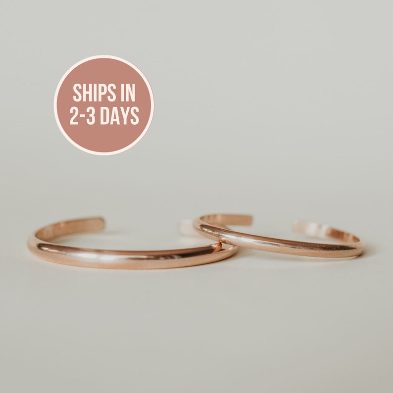 Rose Gold Engraved Mother and Baby Bracelet Set, Mom and Baby Gift, Baby Bracelet, Matching Bracelets, Gift for Mom, Engraved With Name image 2