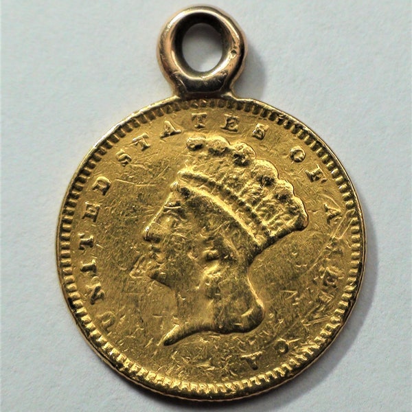 Gold Coin Jewelry Etsy