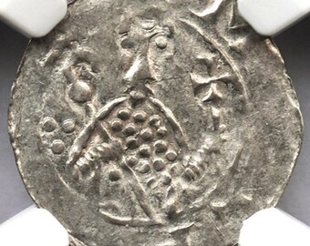1054-1076 n.Chr. Middeleeuws Nederland Utrecht zilveren geauthenticeerde munt, geschenken zeldzame verzamelobjecten Historische artefactmunten