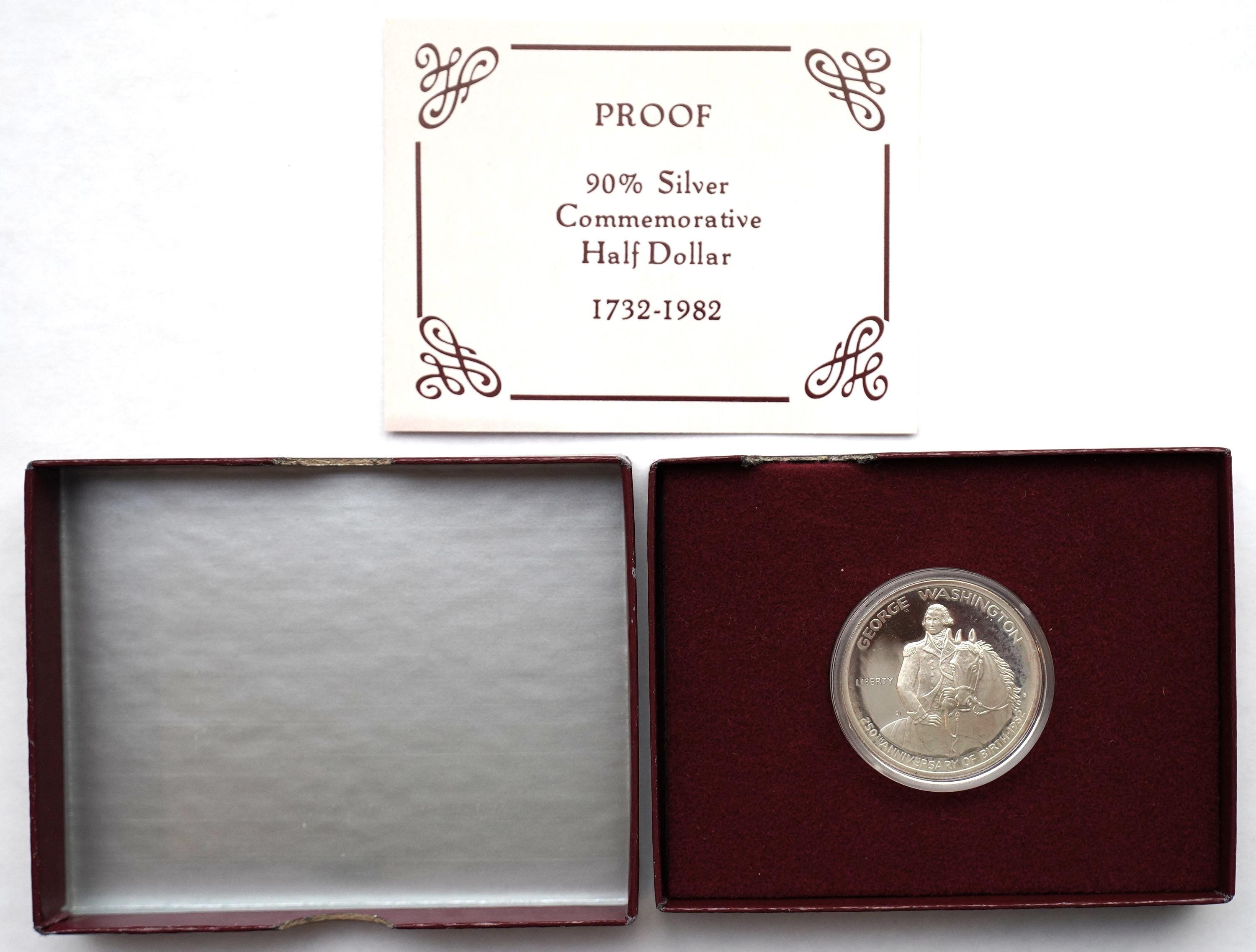 1982 George Washington Commemorative Half Dollar - Etsy