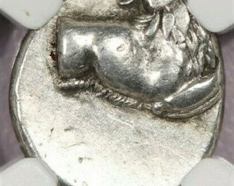 Antica Tracia 300-400 a.C. Grecia AR Emidracma Antico Leone Moneta d&#39;argento greca antica autenticata, regalo per uomo Monete rare autentiche
