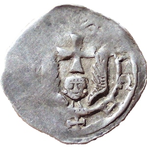 1200-1246 AD Medieval Austria Antique Silver Austrian Coin of the Middle Ages, Gift Gifts for Men Rare Historic Artifact Coins