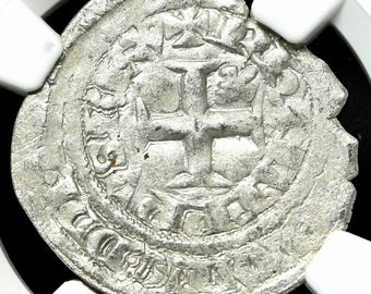 1328-50 AD Medieval France under King Philip VI Antique Authenticated Silver Coin of the Middle Ages, Gifts Rare Artifact Coins
