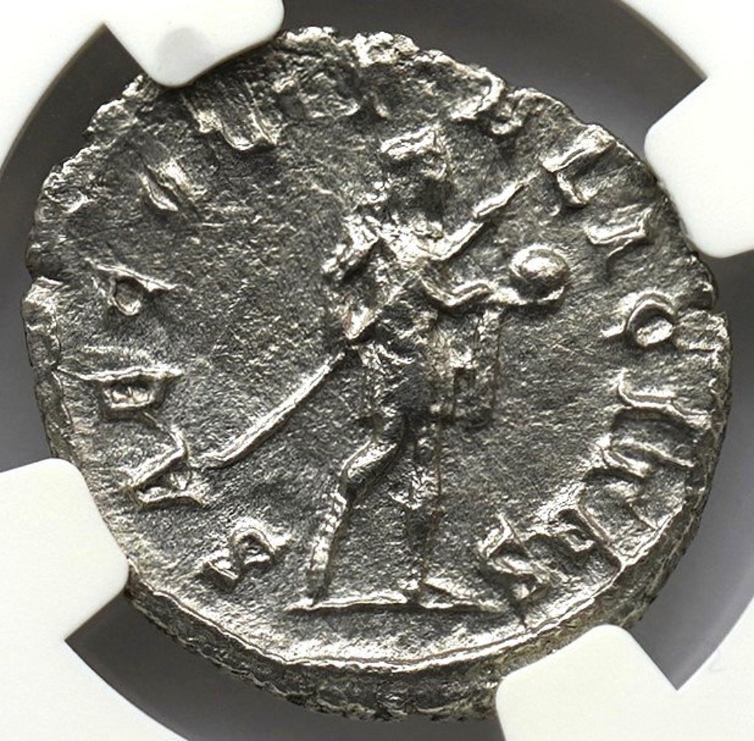 古代ローマ帝国　ゴルディアヌス3世　ダブルデナリウス　238-244年 ローマ帝国 AD238-244 ゴルディアヌス3世 ダブルデナリウス 銀貨