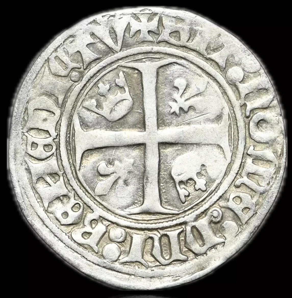 1380-1422 Medieval France Crusader Knights Templar Cross Antique Silver  French Coin of the Middle Ages, Gifts for Men Rare Authentic Coins - Etsy  India