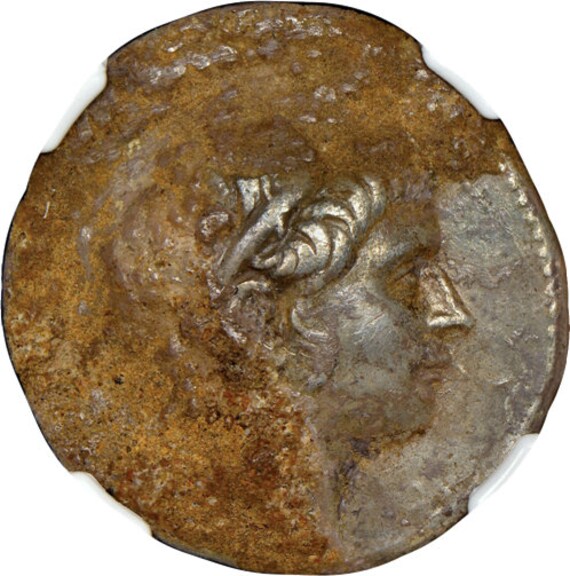 古代コイン セレウコス朝 アンティオコス4世 硬貨 NGC認証 【公式通販】