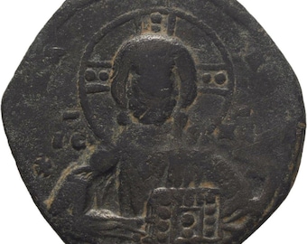 976-1025 AD Medieval Byzantine Empire, Eastern Roman Empire, Antique Bronze Coin of the Middle Ages, Gifts Collectible Artifact Rare Coins