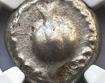 古代ローマ銀貨 Ch XF☆ 5/5 4/5】紀元前225年?214/2年 古代ローマ共和国 クアドリガ