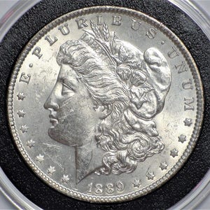 1889 Morgan Silver Dollar Antieke Zilveren Amerikaanse Munt, Gift Geschenken voor Mannen Zeldzame Amerikaanse Valuta Munten