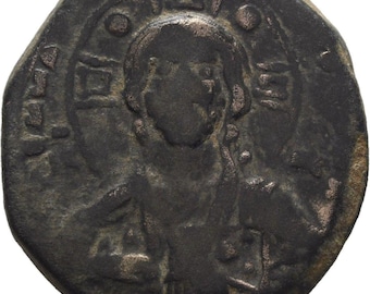 1028-1034 AD Medieval Byzantine Empire, Eastern Roman Empire, Antique Bronze Coin of the Middle Ages, Gifts Collectible Artifact Rare Coins