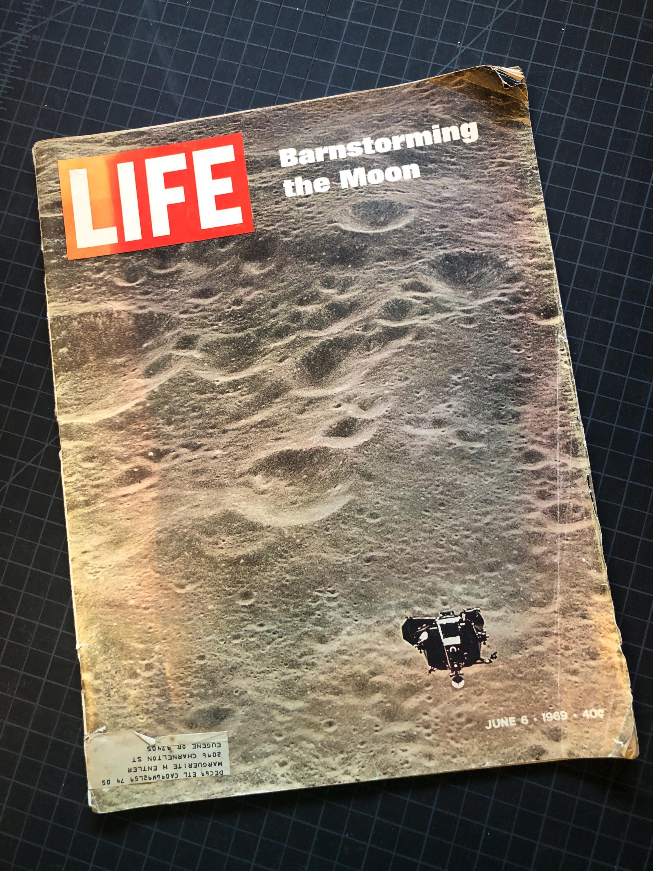 Apollo 11 Life Magazine - Etsy Canada