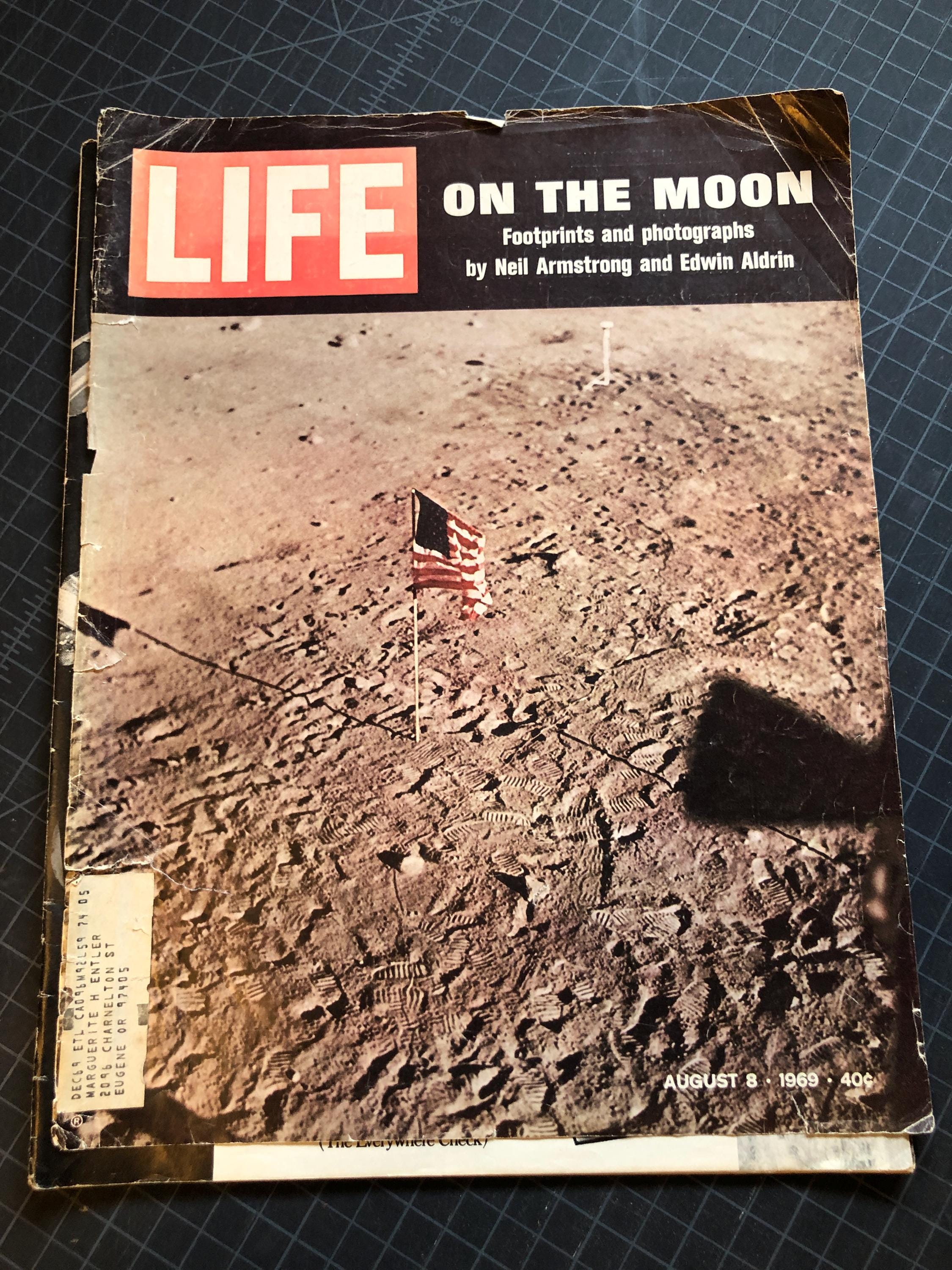 Apollo 11 Life Magazine - Etsy