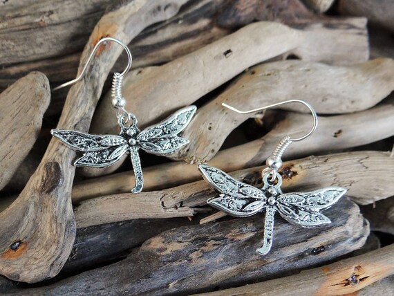 Dragonfly Earrings Dragon Fly Dragonflies Earring Ear Ring Rings Dragon Flies