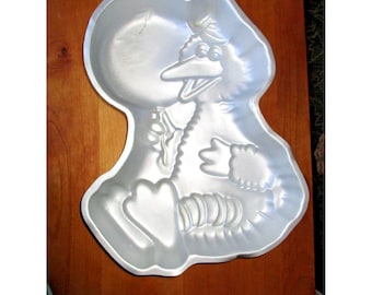 Vintage 1983 Wilton Big Bird Cake Pan Sesame Street Baking Tin Mold