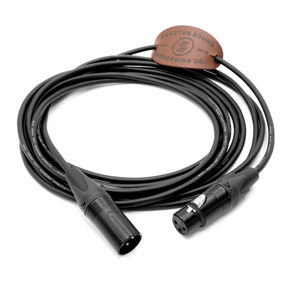 Câble microphone avec fil Mogami 2552, connecteurs Neutrik Gold