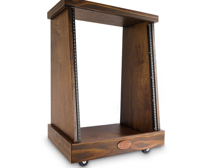 14U Slanted Studio Floor Rack - Slim - Etsy