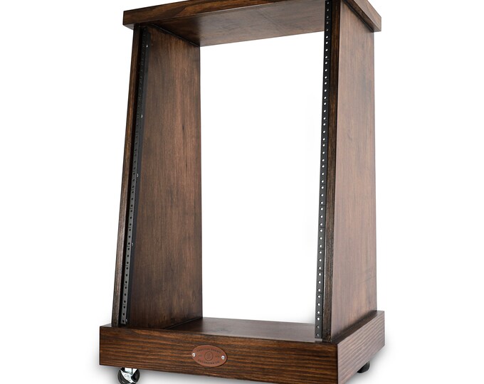 16U Slanted Studio Floor Rack - Slim - Etsy