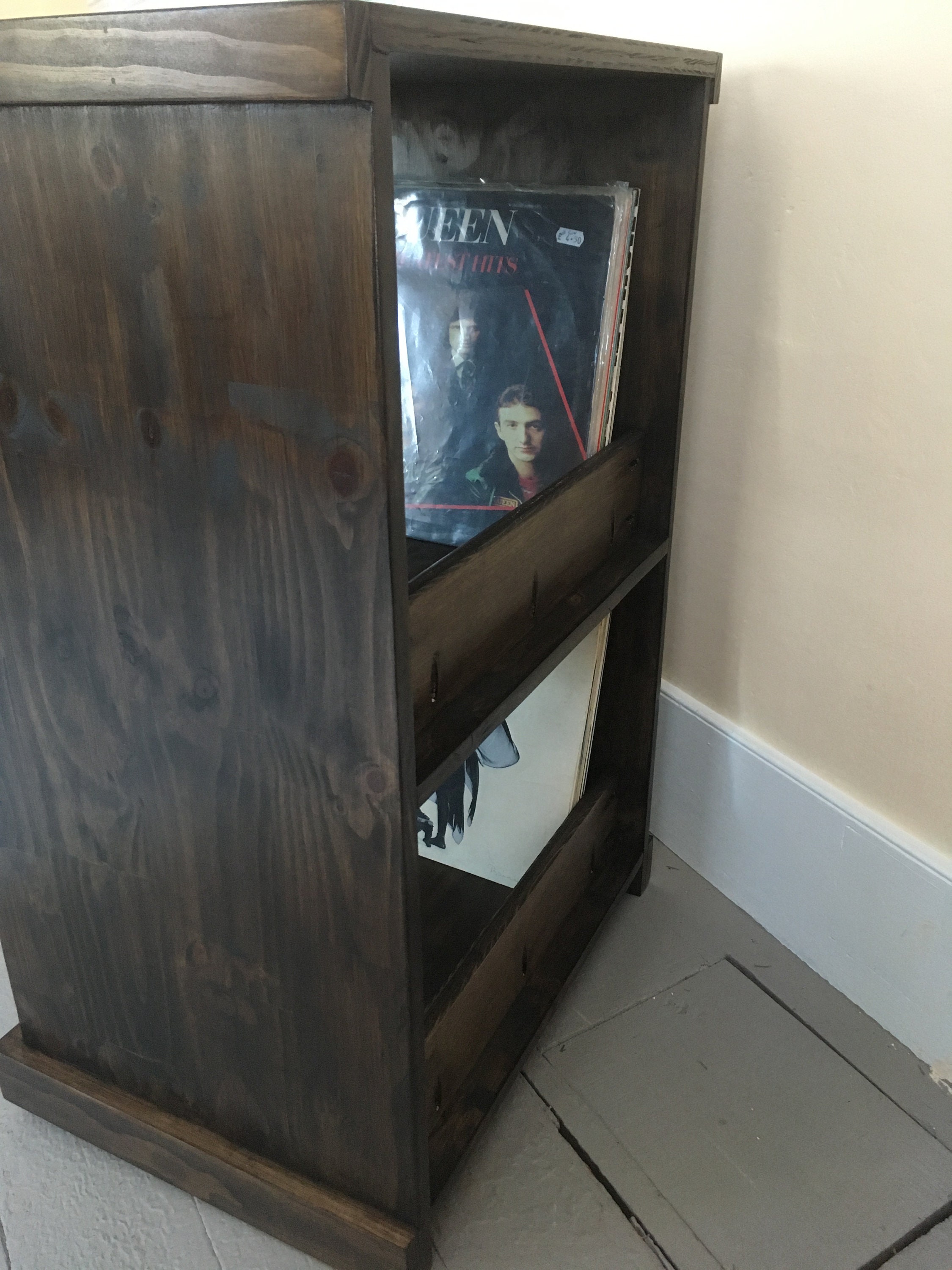 LP Storage Shelf Etsy