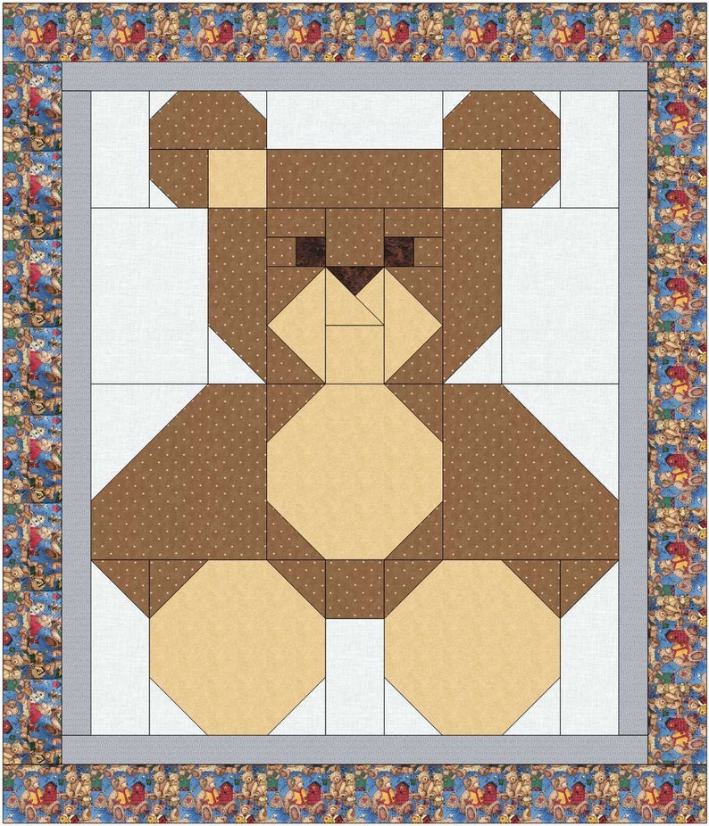 Baby Bear Quilt Two Ways zdjęcie 2