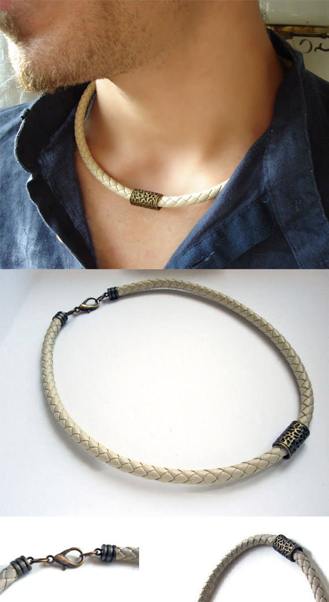 Men choker Jewelry for mans Teen boy gift Unique jewelry mens Etsy