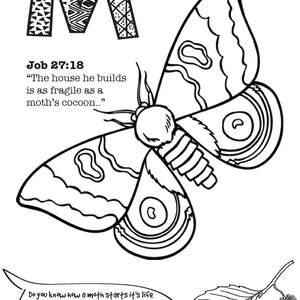My Colouring Book of Bible Animals JW Kids Gift PDF print at home image 5