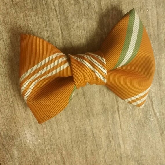 Items similar to Orange Marmalade Bowtie on Etsy