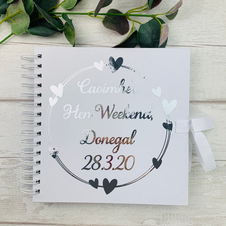 Hen Party Hen Party Scrapbook Hen Do Memory Book Wedding Etsy