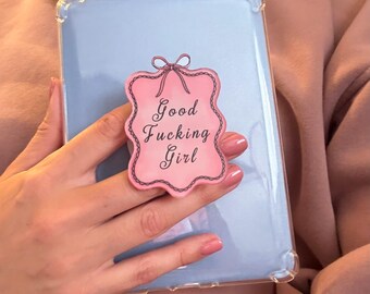 Good Girl Kindle Holder, Cowboy Reader, Phone Accessories, Booktok, Smut Reader, Phone Grip,