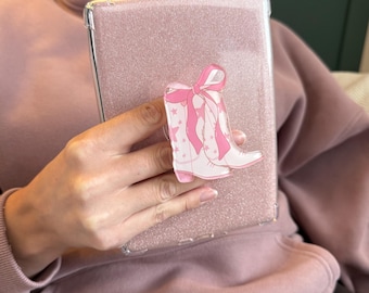 Cow Boy Kindle Holder, Cowboy Reader, Phone Accessories, Booktok, Smut Reader, Phone Grip, Cow Girl